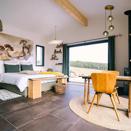 Bed & Breakfast La Grande Oasis - Logements Atypiques Grazac (Tarn)